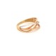 Inel femei,din aur galben si rose 14k