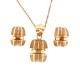 Set din aur galben 14k