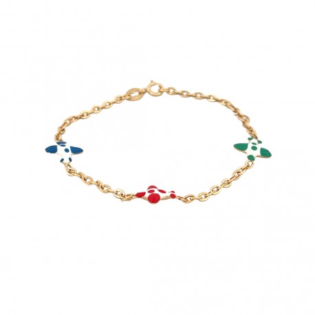 Bratara copii,din aur galben 14k