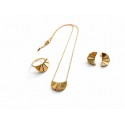 Set din aur galben 14k SBST2004