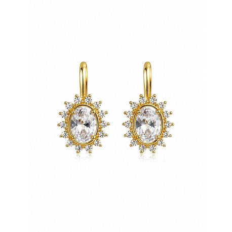 Cercei dama,din aur galben 14k SBCF2123