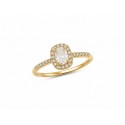 Inel dama,din aur galben 14k SBIF1005
