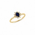 Inel dama,din aur galben 14k SBIF1007